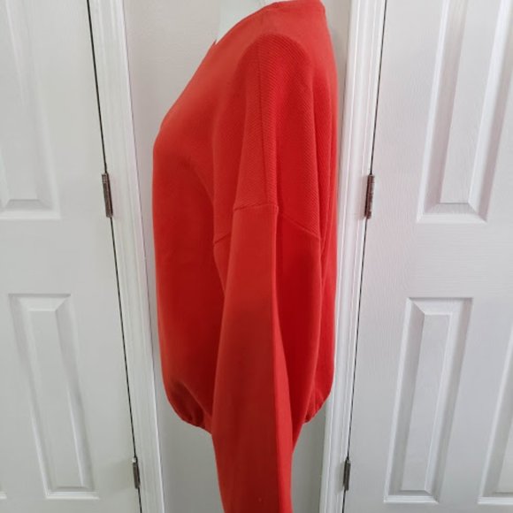 Elodie Red Top SZ L NWOT - Picture 3 of 5